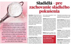 Dobré zdravie – 27.10.2021: Sladidlá pre zachovanie sladkého pokušenia