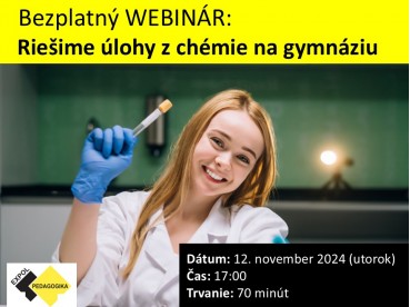 Úlohy z chémie 1, 2 . | 12.11.2024