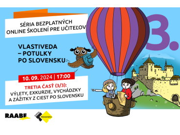 VLASTIVEDA – POTULKY PO SLOVENSKU | 10.09.2024