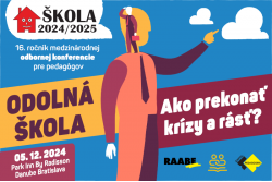 Konferencia ŠKOLA 2024/2025 – prihlasovanie je spustené